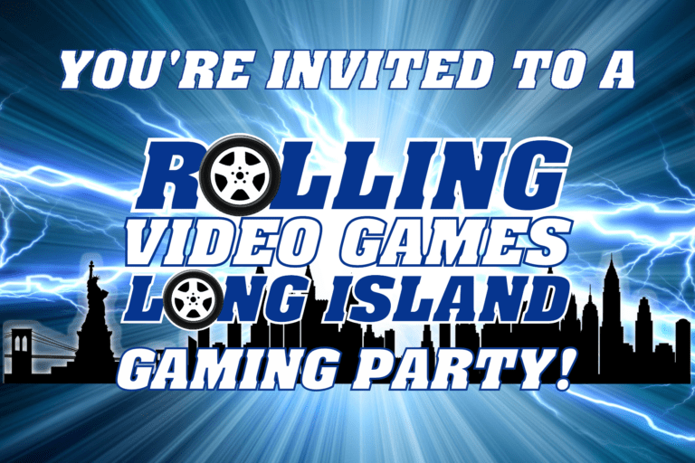 Rolling Video Games Long Island, Game truck party, birthday party, gaming trailer, game truck rental